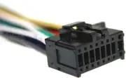 WIRE HARNESS FOR PIONEER MVHX390BT MVH-X390BT