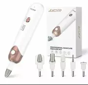 Professional Manicure Pedicure Set,Electric Nail File, Cordless Nail Drill Kit,P