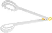 Veemoon Noodles with Egg Sandwich Kitchen Whisk Hand Mixer Beaters Kitchen Egg Beater Egg Beater Tool Manual Hand Whisks Handheld Egg Mixer Tool Whisks for Cooking Egg Whisk White Plastic