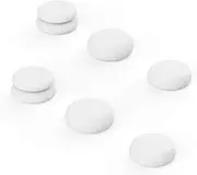 Skull & Co. Skin, CQC and FPS Thumb Grip Set Joystick Cap Analog Stick Cap for Nintendo Switch Lite Joystick - Lite Grey, 3 Pairs(6pcs)