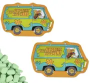 (2x) Scooby-Doo! The Mystery Machine Sour Candy in Collectible Tins