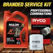 Ryco Oil Filter Nulon 5L XPR5W30 Engine Oil Kit for Lexus Es300 Is200 Ls Sc 430 (for: Toyota)