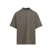 [Fear Of God] Fear Of God-Brown Short Sleeve Viscose T-Shirt-Uomo S STAND