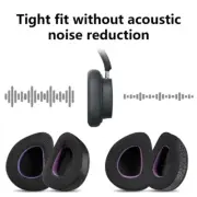Replacement Ear Pad for ROG DeltaS Headphones Comfortable and Soft Earpads