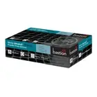 Bastion Nitrile Ultra Soft Black Powder Free Gloves Medium Micro Textured 100 Pc