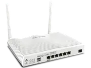 DrayTek DV2865ax - Multi WAN Router with VDSL2 35b/ADSL2+, 1 x GbE WAN/LAN, and 3G/4G USB WAN port for Load Balancing and Fail-over, 802.11ax (AX2300) WiFi,16 x SSL VPNs, and support VigorACS 2/3