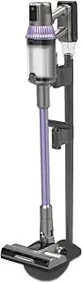 Vacuum Cleaner Stand Holder, with Wheels for Vacuum Cleaner V15 V11 V10 V8 V7 V6, Metal Floor Vacuum Stand Compatibel for T30 T20 V12 V11 V10, No Drilling The Wall (Black)