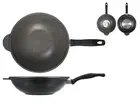 Wok H&h Non-Stick Stone Handle Bakelite CMS 28