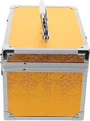 CRILSTYLEO Portable Tool Box Aluminum Alloy Tool Storage Case Carrying Case Handle