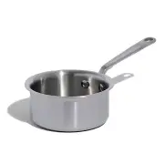 Cookware - 3/4 Quart Stainless Steel Butter Warmer - 5 Ply Stainless Clad - P...