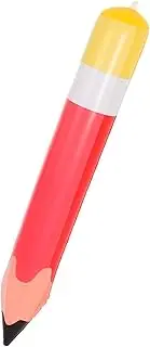 Inflatable Pencil Inflatable School Supplies Inflatable Crayon Pencil Foil Balloon Crayon Inflate Back to School Decorations Funny Pencil Toys Inflatable School Decoration Red Pvc