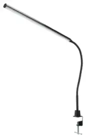 Brilliant Lighting LARGE CREATE DESK LAMP w/Clamp 10W 950lm 3-Level BLACK