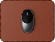 Satechi Eco-Leather Mouse Pad, 9.8" x 7.5" Ergonomic Mousepad, Waterproof Desk Mat for Computer, Laptop, Desk Accessories for Office and Home, Workspace, Gaming - Brown