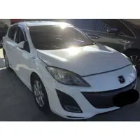 在飛比找蝦皮購物優惠-MAZDA 3 2010-01 白 2.0 汽油 五門