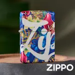 ZIPPO 環繞鮮豔花卉防風打火機 美國設計 官方正版 現貨 禮物 送禮 刻字 客製化 終身保固 49436