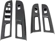 Rynplex Window Glass Lift Button Trim Switch Cover Door Armrest Panel, for Subaru, WRX/WRX STI 2015-2020 RHD Window Control Trim Car Window Lift Switch Cover
