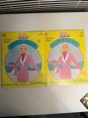 Vintage 1985 Day To Night Barbie Paper Doll Book Unused Golden Book 1521