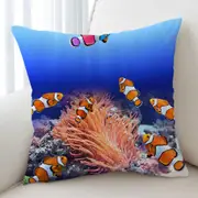 Clownfish Fish Cushion Cover
