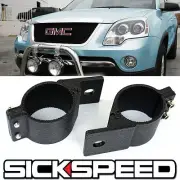 2 PC LED BAR MOUNT BRACKET LIGHT CLAMP FOR ROOF ROLL CAGE BAR 2.5" TUBE 4X4