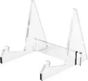 Vinyl Record Holder Acrylic Record Display Stand Portable Book Display Stand