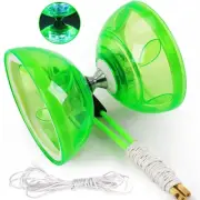 BodyRhythm Five Bearings Chinese Diabolo Yoyo Set with LED Fiberglass Sticks Adj