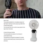 Portable Table Fan Portable Handheld Fan USB Rechargeable 5 Speeds With Base