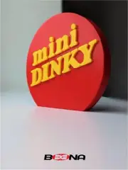 Decorative MINI DINKY self standing logo display DINKY TOYS