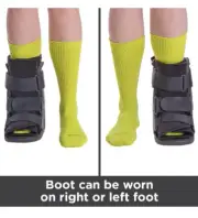 BraceAbility Short Broken Toe Boot | Walker for Fracture Recovery, Protection