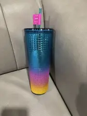 Starbucks 2023 Pride Rainbow Tumbler - 24oz Venti- Tim Singleton Colab Design!!!