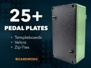 Pedal Plates (Temple Audio Quick Release, Hook & Loop, Zip-Ties)