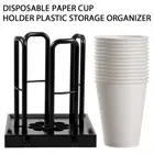 Paper Cup Holder Plastic Cup Storage Organizer Detachable Coffee Cup pajsG