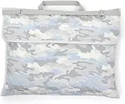 N4766200 Disaster Preparedness Headband Cover, Quilting, Elementary School Students, Backrest, Zabuton, Stylish, Scary Camouflage, Ice Gray