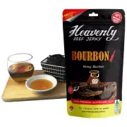 HONEY BOURBON - BOURBON 100% Premium Aust Dried BEEF JERKY - 85g 100g 1kg