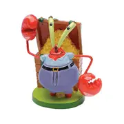 Penn Plax Spongebob Squarepants Mr Krabs Mini Resin Replica