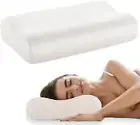 Contour Memory Foam Neck and Cervical Pillow - Golden Diamond Neck Pillow for Ba