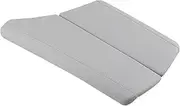 Gray Leather Car Center Console Armrest Box Cover Control Arm Rest Board Panel Lid Shield Compatible For BMW F10 F11 F18 2010-2017 5Series(Gray)