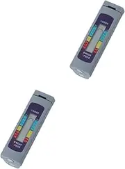 DOITOOL 2pcs Lithium Battery Tester Tool Digital Capacity Checker Aa/AAA/1.5v Battery Tester