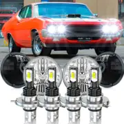 4X 5.75" 5-3/4 inch LED Headlights Hi/Lo Beam For Ford Thunderbird Torino