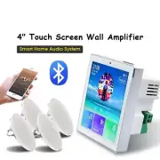Bluetooth Wall Amplifier Home Theater System Stereo Ceiling Speaker 4.5inch