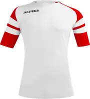 Acerbis Sports Kemari, jersey short sleeve , color: White/Red , size: XXS