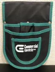 Commercial Electric Canvas Belt Tool Pouch - 6 Pockets - New