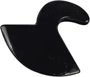 Beavorty 1pc Scraping Board Jade Guasha Board Horn Plate Gua Sha Facial Board Guasha Facial Tool Massage Tool Gua Sha Face Massager Scraping Bar Gua Sha Plate Natural Bianstone Black
