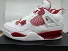 Jordan 4 White Gym Red