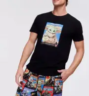 NEW PETER ALEXANDER STAR WARS PJ TOP TEE + PANTS SET SIZE XL RRP $149.9