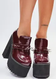[Widow] Ignorance Is Bliss Platform Loafers