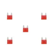 10A Mini Blade Car Truck SUV Fuses 50Pcs