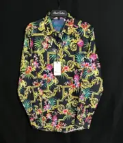 Robert Graham THE JAMES $238 Large Classic Fit NEW NWT FREESHIP! L