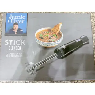 全新 Jamie Oliver 攪拌機HA0120電動調理攪拌棒 廚房料理機（三件組）
