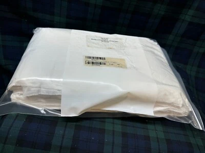 Hafele 008.54.597 Wiping Cloth Premium Cotton Knit 18" x 18" White 50 Pack