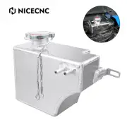 NICECNC Dual Surge Tank Expansion Water Tank For Polaris RZR XP TURBO 2016-2021